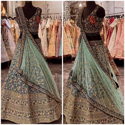 Party/Function Wear Stylish Lehenga Choli With Koti