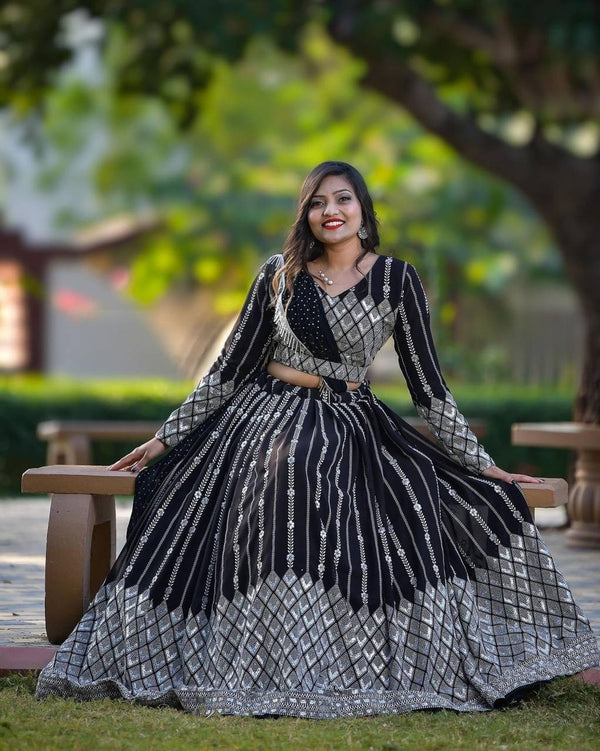 Faux Georgette Navratri special chaniya choli - Tiamgee