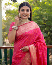 Bandhej Patola Silk Saree