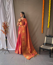 Pure tissue silk sari