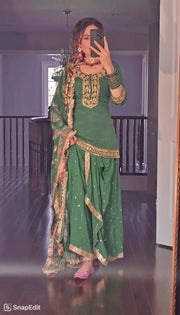 Panjabi Dholi-Salwar Suite