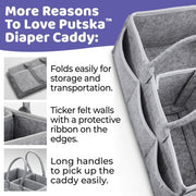 Baby Diaper Organizer Holder Bag