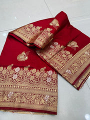 Pure Dola Silk Saree