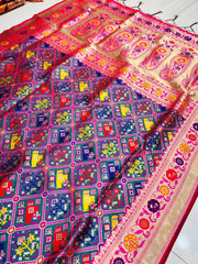 Pure Patola silk handloom saree