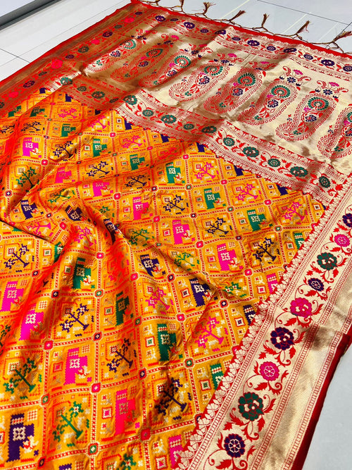 Pure Patola silk handloom saree