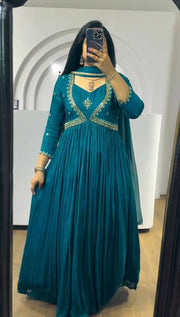 Gown/Top Duppata