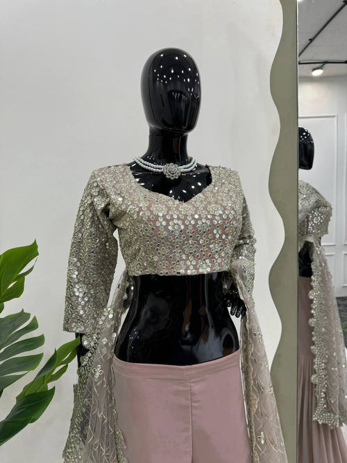 Premium Sharara Choli Set