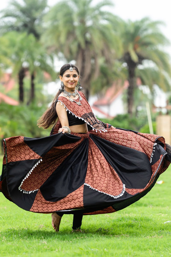 Pure Cotton Chaniya Choli with 6 Meter Flair