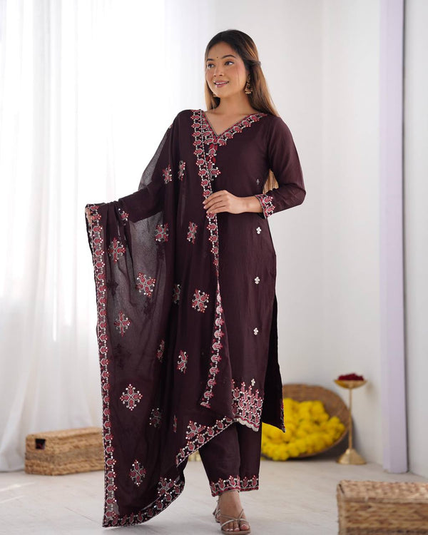 Heavy Chinnon Silk 3-Piece Set