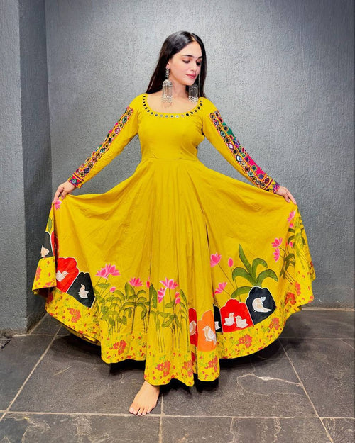 Navratri Special Gown Dupatta