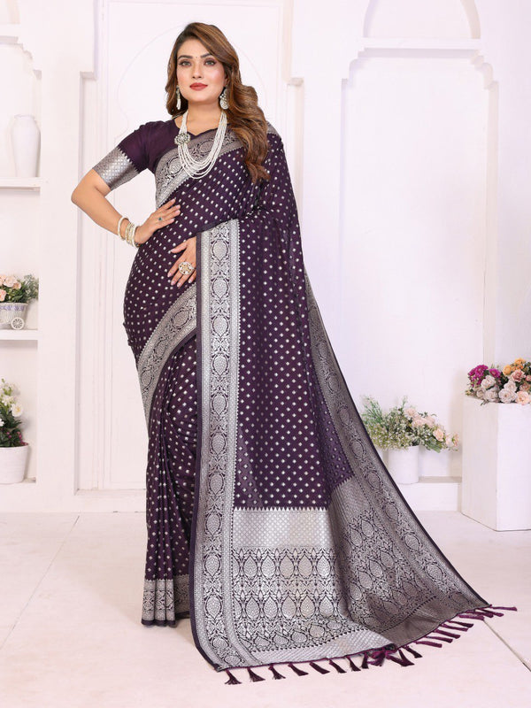 Georgette Silk Leheriya Saree with Rich Zari Weaving - Avsar
