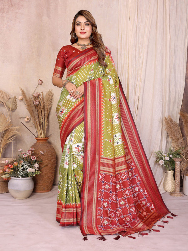 Soft Silk Saree - Meera