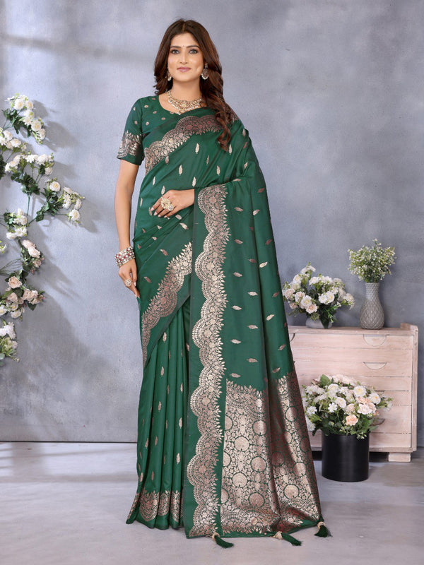 Premium Banarasi Silk Saree - Riya