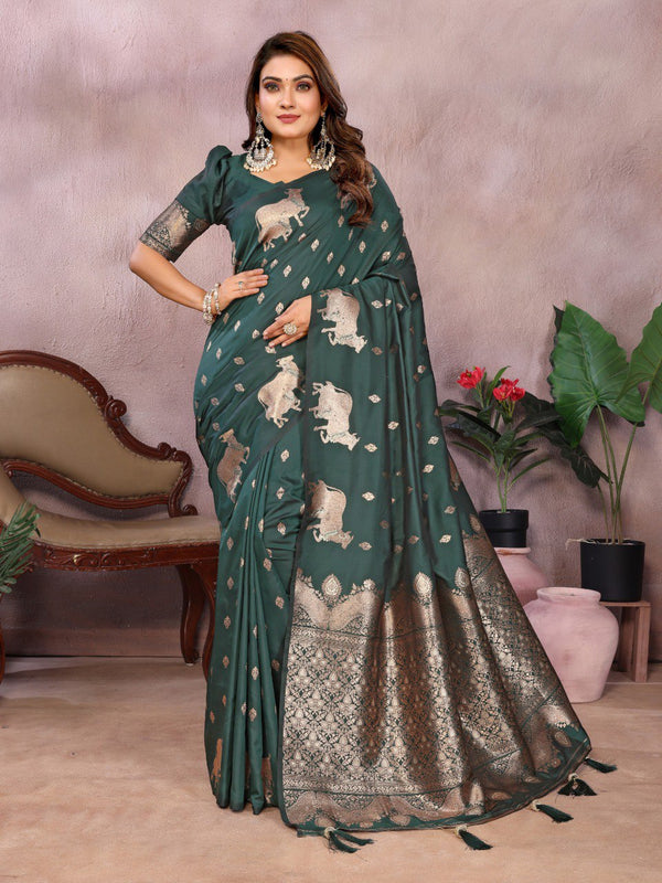 Premium Banarasi Silk Saree - Manjari