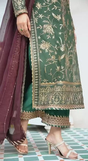 Pakistani Long top with Pent and Dupatta