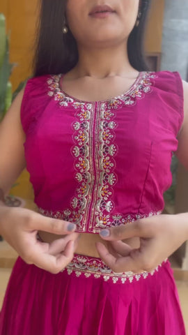 Navratri special bandhej lehenga shrug choli