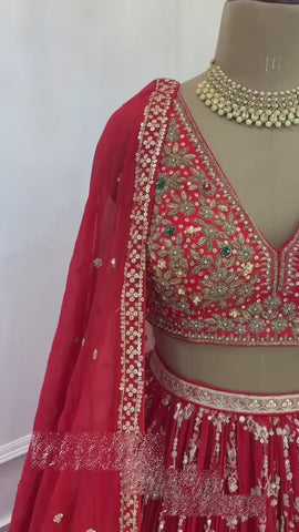 Mahendi/Wedding Function Special Lehenga Choli